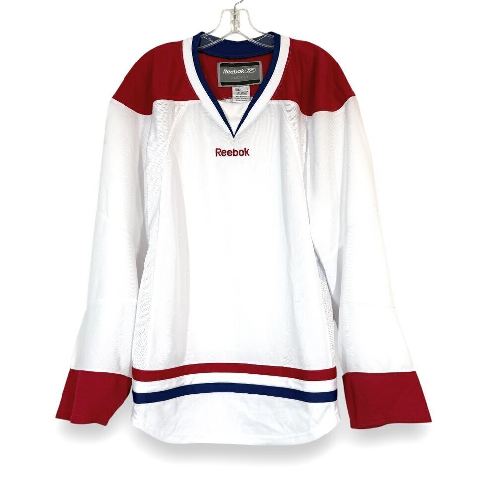 Reebok Hockey Jersey White Montreal Canadiens Small